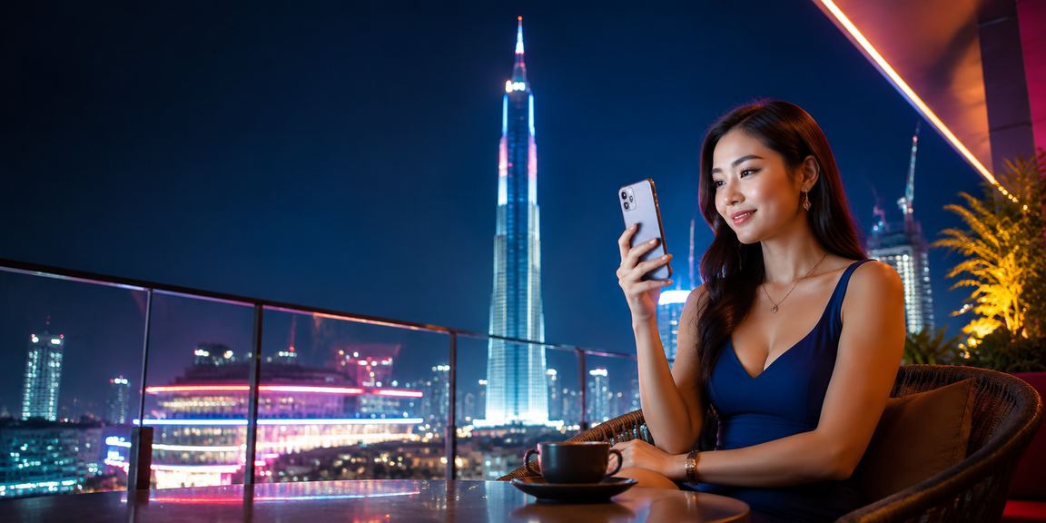 Peminat sukan menyaksikan perlawanan bola sepak melalui telefon pintar dari Kuala Lumpur